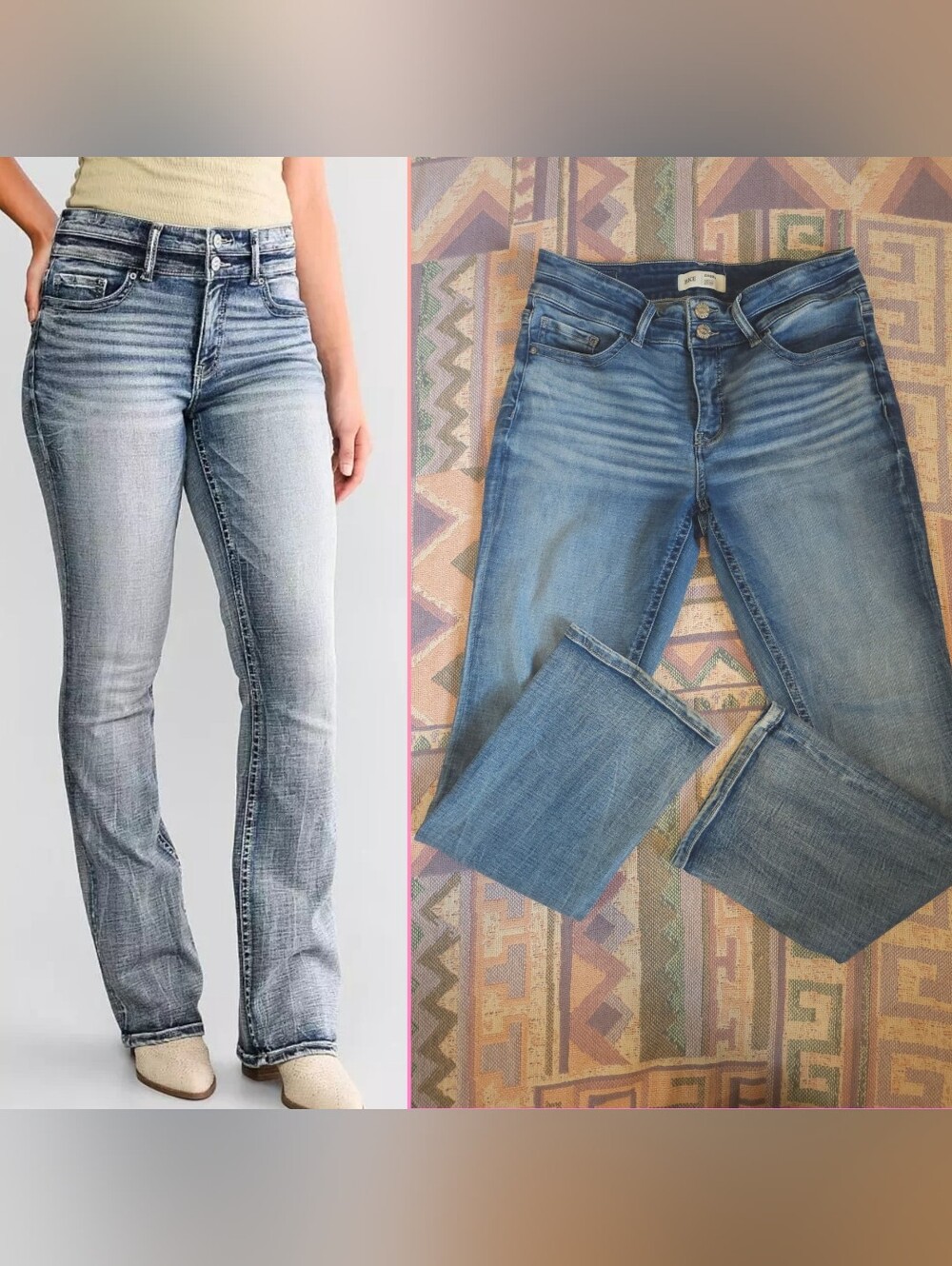 BKE Gabby Curvy Fit High Rise Jeans Size  29x31.5
